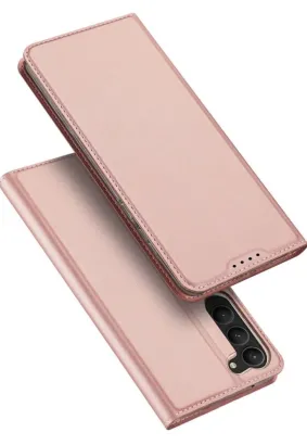DUX DUCIS Skin Pro - futerał z klapką do Samsung Galaxy S23 Plus różowy
