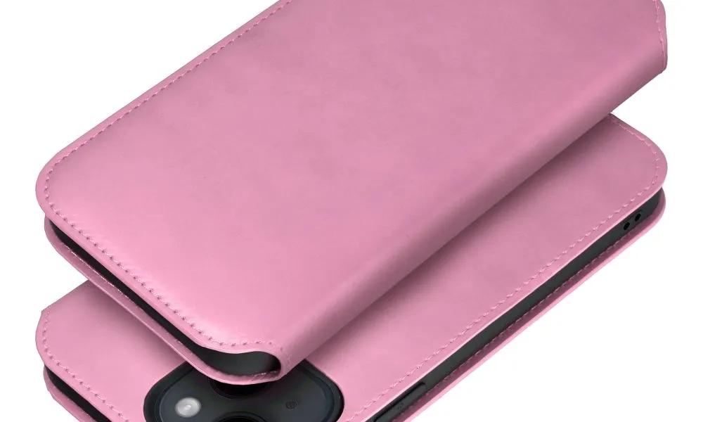 Kabura Dual Pocket do IPHONE 15 PRO MAX jasny różowy