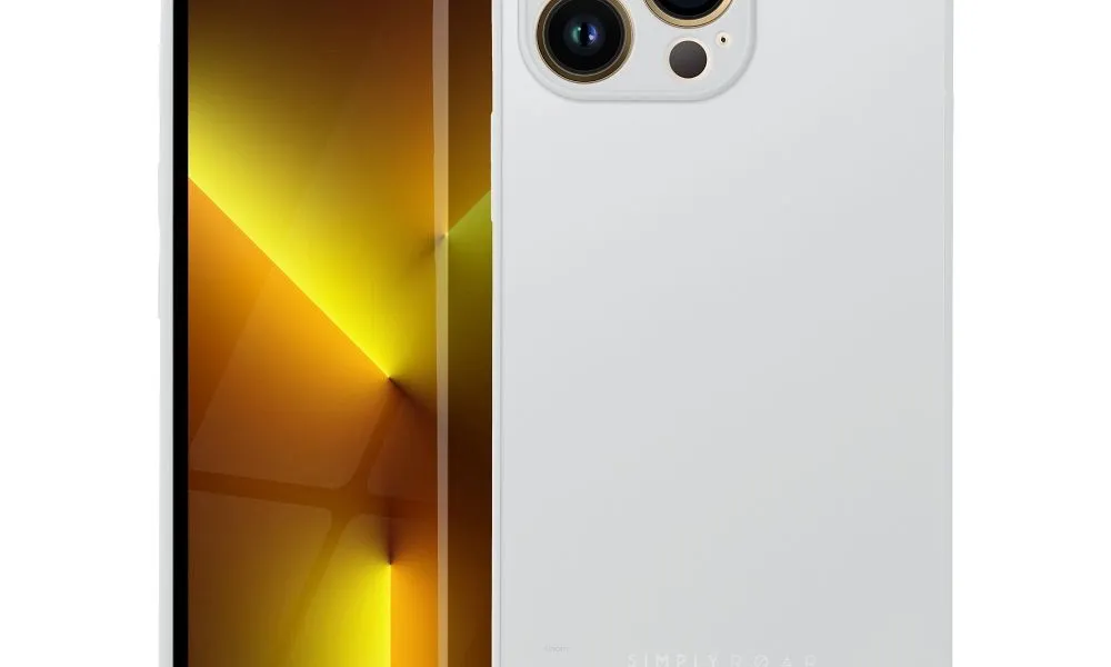Futerał Roar Matte Glass Case - do iPhone 12 Pro stalowy