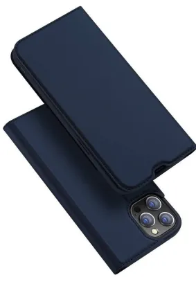DUX DUCIS Skin Pro - futerał z klapką do Apple iPhone 13 Pro Max niebieski