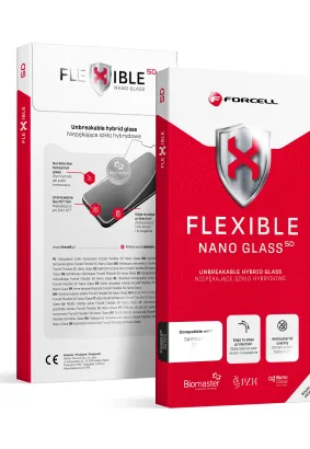 Forcell Flexible 5D - szkło hybrydowe do Samsung Galaxy A54 5G czarny