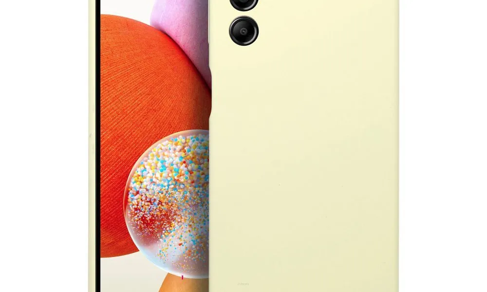 Futerał Roar Cloud-Skin - do Samsung Galaxy A14 4G / A14 5G Jasnożółty