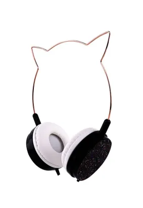 Słuchawki nagłowne CAT EAR model YLFS-22 Jack 3,5mm czarne