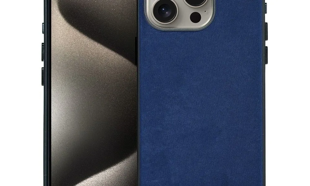 Woven Mag Cover kompatybilne z MagSafe do IPHONE 15 PRO niebieski