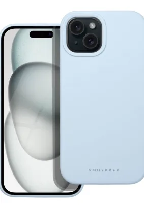 Futerał Roar Cloud-Skin - do iPhone 15 Jasnoniebieski