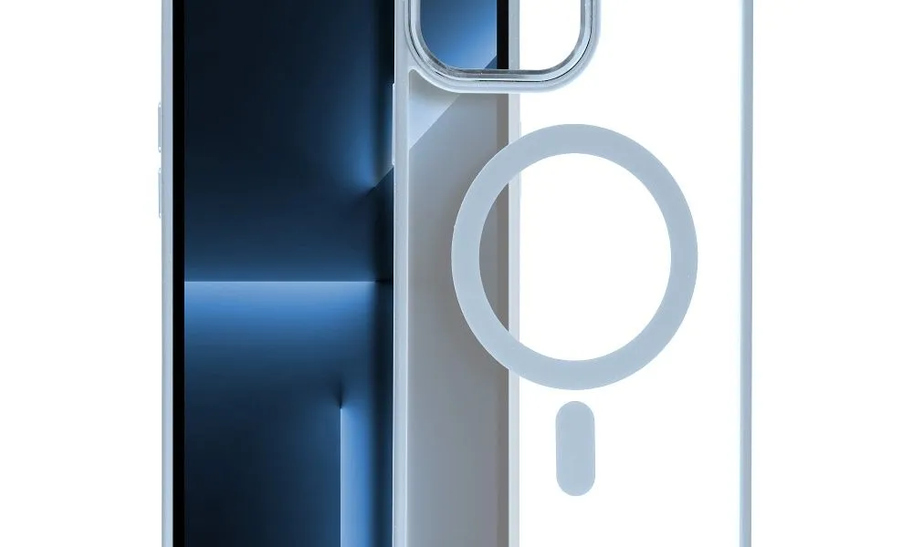 Futerał Matte Mag Cover kompatybilny z MagSafe do IPHONE 13 PRO niebieski