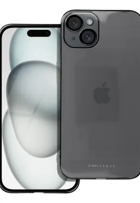 Futerał Roar Pure Simple Fit Case - do iPhone 15 Plus Czarny
