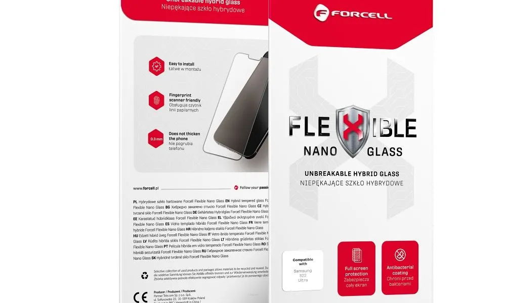 Forcell Flexible Nano Glass - szkło hybrydowe do Samsung Galaxy S24