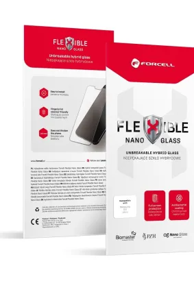 Forcell Flexible Nano Glass - szkło hybrydowe do iPhone 15 Pro Max