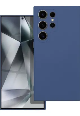 Futerał SILICONE do SAMSUNG Galaxy S24 Ultra niebieski