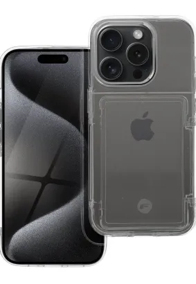 FORCELL F-PROTECT Crystal Pocket do IPHONE 15 Pro transparent