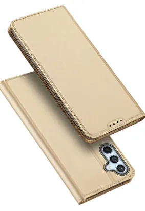 DUX DUCIS Skin Pro - futerał z klapką do Samsung Galaxy A54 złoty