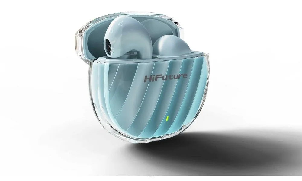 Bezprzewodowe słuchawki HiFuture FLYBUDS3 Elegant (ENC) (IPX5) TWS niebieski