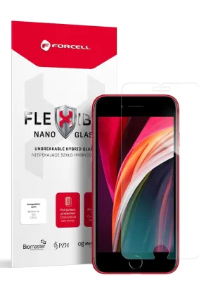 Forcell Flexible Nano Glass - szkło hybrydowe do iPhone 7/8/SE 2020/21