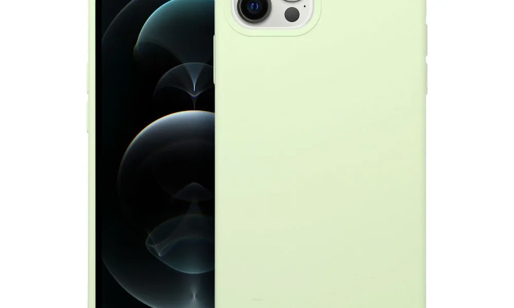 Futerał Roar Cloud-Skin - do iPhone 12 Pro Jasnozielony