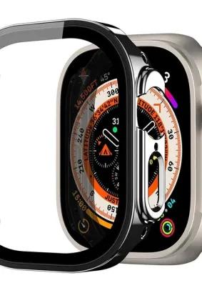 DUX DUCIS Hamo - futerał ochronny ze szkłem do Apple Watch Ultra/Ultra2 49mm czarny