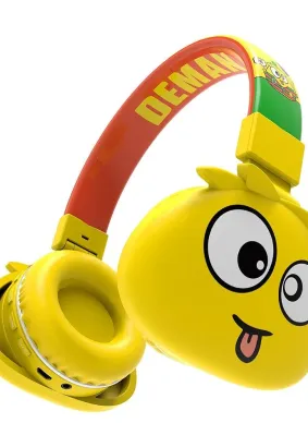 Słuchawki nagłowne bezprzewodowe / bluetooth JELLIE MONSTER Deman YLFS-09BT zółte