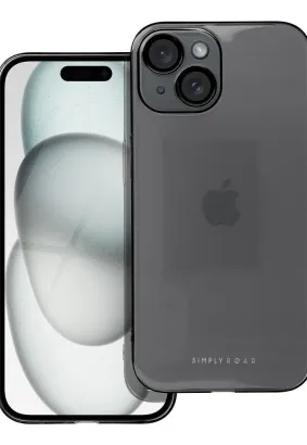 Futerał Roar Pure Simple Fit Case - do iPhone 15 Czarny