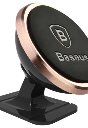 BASEUS uchwyt magnetyczny do deski 360 różowe złoto SUGENT-NT0R