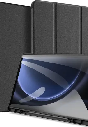DUX DUCIS Domo - etui składane z miejscem na rysik do Samsung Tab S9 FE czarne