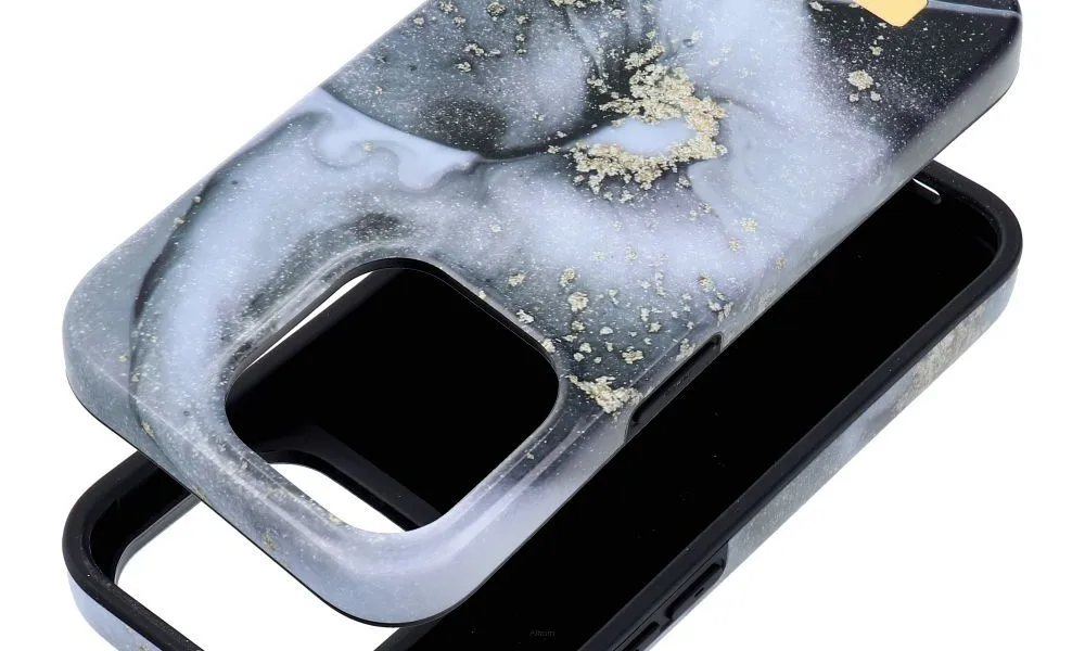 FORCELL F-PROTECT Mirage kompatybilny z MagSafe do IPHONE 14 marble mist