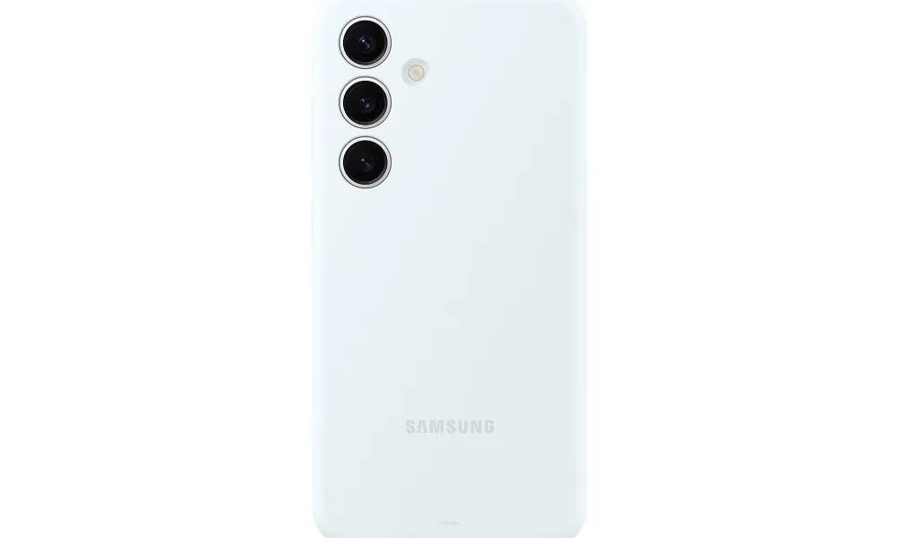 Oryginalny Futerał Silicone Case EF-PS921TWEGWW Samsung Galaxy S24 biały blister
