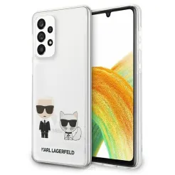 Oryginalne Etui KARL LAGERFELD Hardcase KLHCA33CKTR do Samsung A33 (IK + Choupette / transparent)