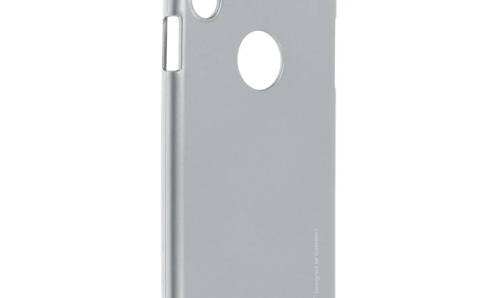Futerał i-Jelly Mercury do Iphone XS Max (wycięcie na logo) - 6.5 szary