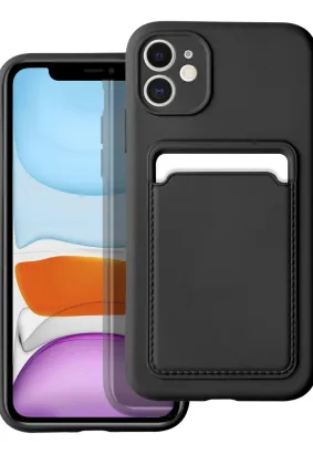 Futerał CARD CASE do IPHONE 11 czarny