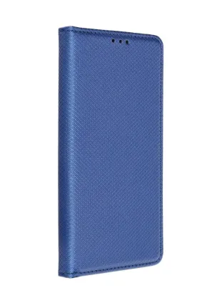 Kabura Smart Case book do iPhone X  granatowy