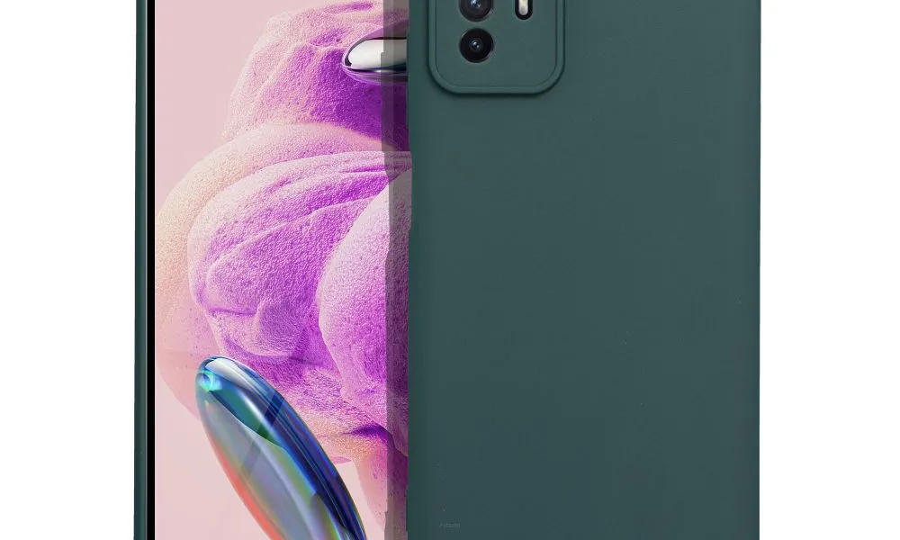 Futerał MATT do XIAOMI Redmi Note 12S ciemnozielony