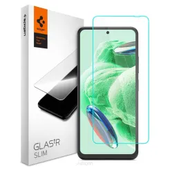 Szkło Hartowane SPIGEN GLAS.TR SLIM 2-PACK do XIAOMI Redmi Note 12 5G / POCO X5 5G transparent