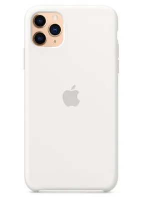 Oryginaly futerał silikonowy APPLE MWYX2ZM/A iPhone 11 Pro Max biały blister