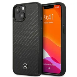 Oryginalne Etui MERCEDES Hardcase MEHCP13SRCABK do iPhone 13 MINI (Carbon Fiber Dynamic / czarny)