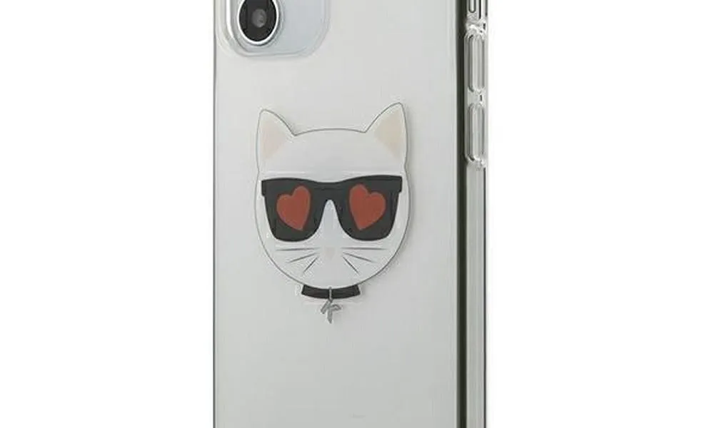 Oryginalne Etui KARL LAGERFELD Hardcase KLHCP12SCLTR do iPhone 12 MINI transparent