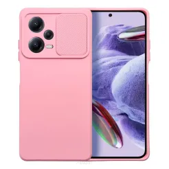 Futerał SLIDE do XIAOMI Redmi Note 12 Pro Plus 5G jasnoróżowy