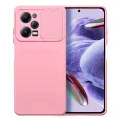 Futerał SLIDE do XIAOMI Redmi NOTE 12 PRO 5G jasnoróżowy