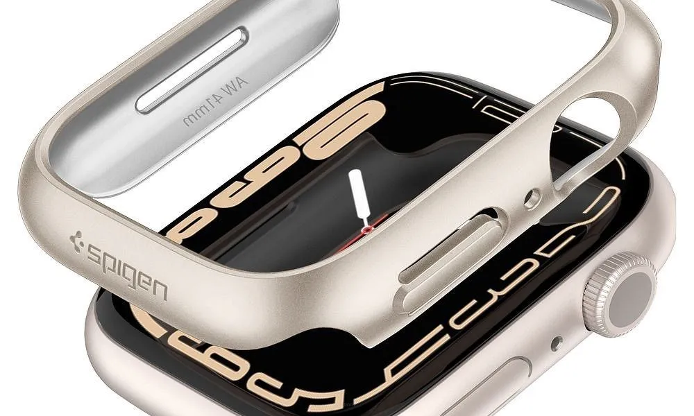 Futerał SPIGEN Thin Fit do APPLE WATCH 7 / 8 (41MM) starlight