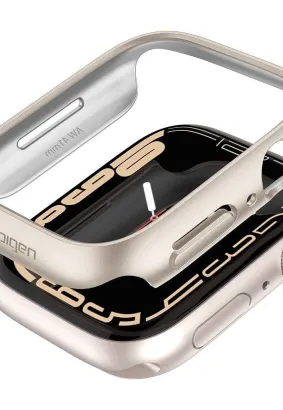 Futerał SPIGEN Thin Fit do APPLE WATCH 7 / 8 (41MM) starlight