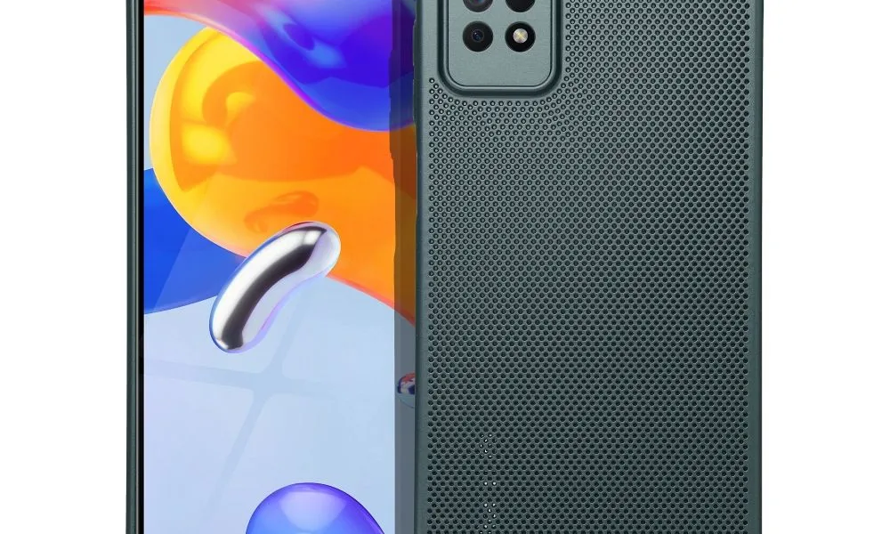 Futerał BREEZY do XIAOMI Redmi NOTE 11 PRO / 11 PRO 5G zielony