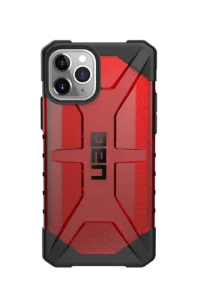 Futerał ( UAG ) Urban Armor Gear Plasma do IPHONE 11 PRO czerwony trasnparent