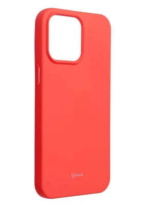 Futerał Roar Colorful Jelly Case - do iPhone 15 Pro Max Brzoskwiniowy