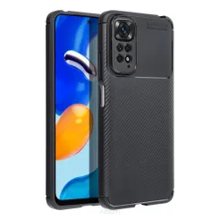 Futerał CARBON PREMIUM do XIAOMI Redmi Note 9 czarny