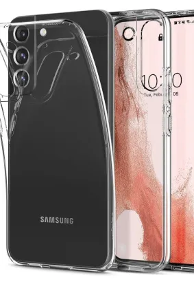 Futerał SPIGEN Luqid Crystal do SAMSUNG S22 transparent