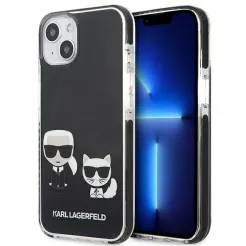 Oryginalne Etui KARL LAGERFELD Hardcase KLHCP13STPEKCK do iPhone 13 MINI (K C Bodies / czarny)