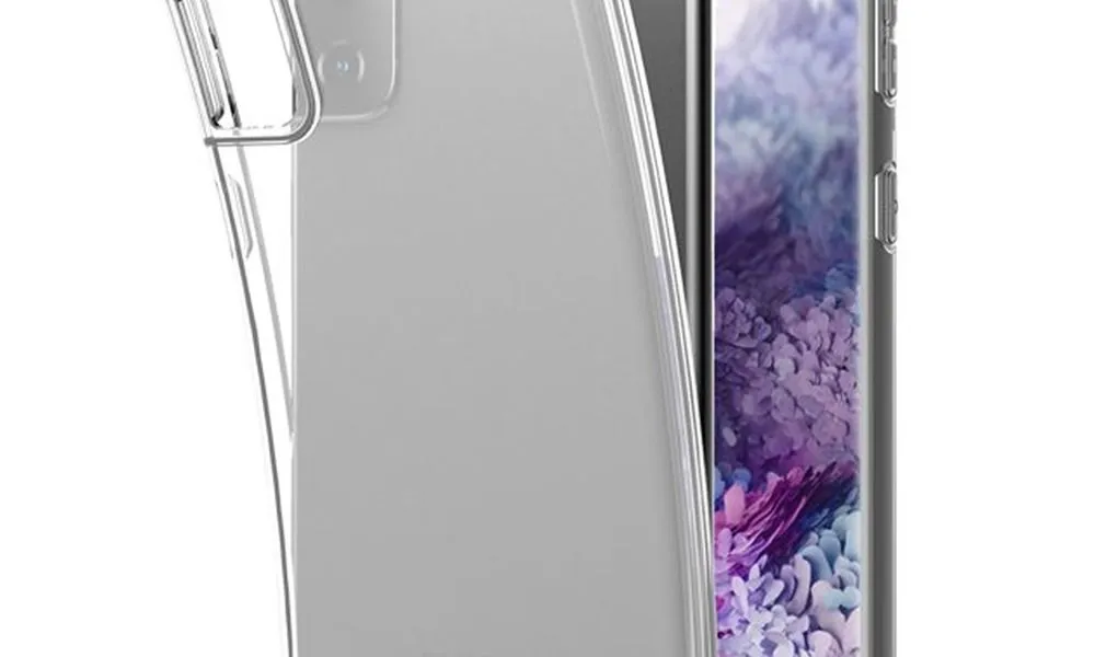 Futerał BACK CASE ULTRA SLIM 0,3 mm do SAMSUNG S21 Plus transparentny