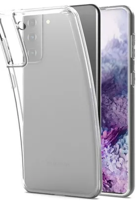 Futerał BACK CASE ULTRA SLIM 0,3 mm do SAMSUNG S21 Plus transparentny