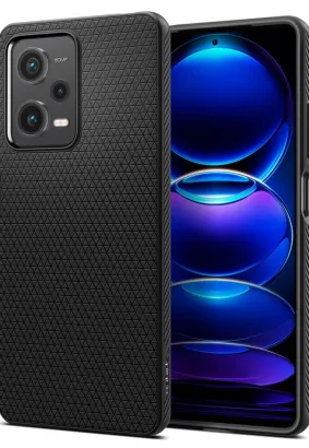 Futerał SPIGEN Liquid Air do XIAOMI Redmi Note 12 PRO 5G / POCO X5 PRO 5G matte black