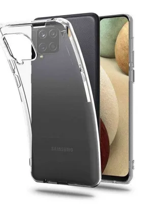 Futerał BACK CASE ULTRA SLIM 0,3 mm do SAMSUNG A12 transparentny