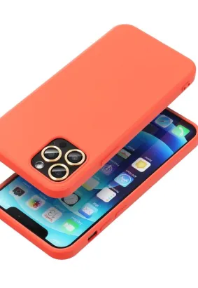 Futerał SILICONE do XIAOMI Redmi 10 / 10 2022 brzoskwiniowy